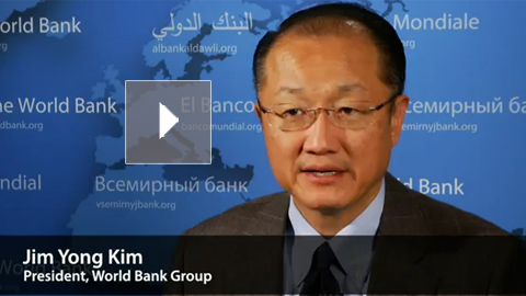 Le président de la Banque mondiale, Jim Yong Kim...